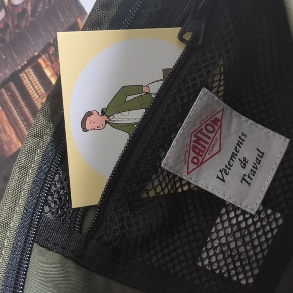 Danton  🇯🇵🇫🇷 Japan Shoulder Bag - Military Olive Cordura - Picture 7 of 8